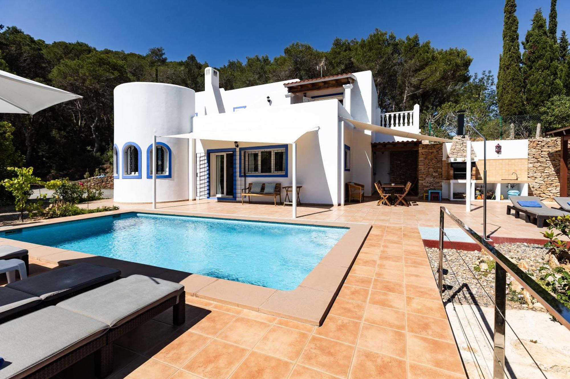 Charming Villa With Pool, Can Toni Mateu. Sant Carles de Peralta Dış mekan fotoğraf